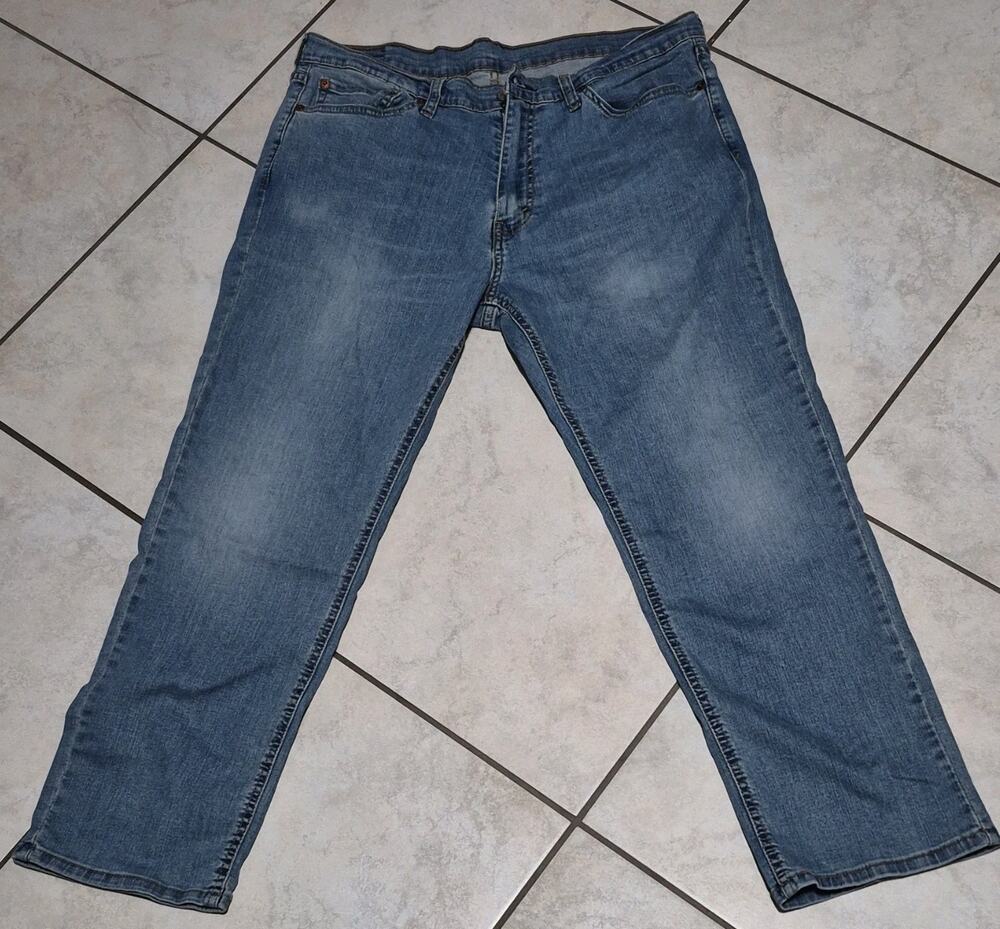 Levi's 541 Men's Jeans W36 L30 Athletic Fit Taper Medium Wash Blue Denim #0293
